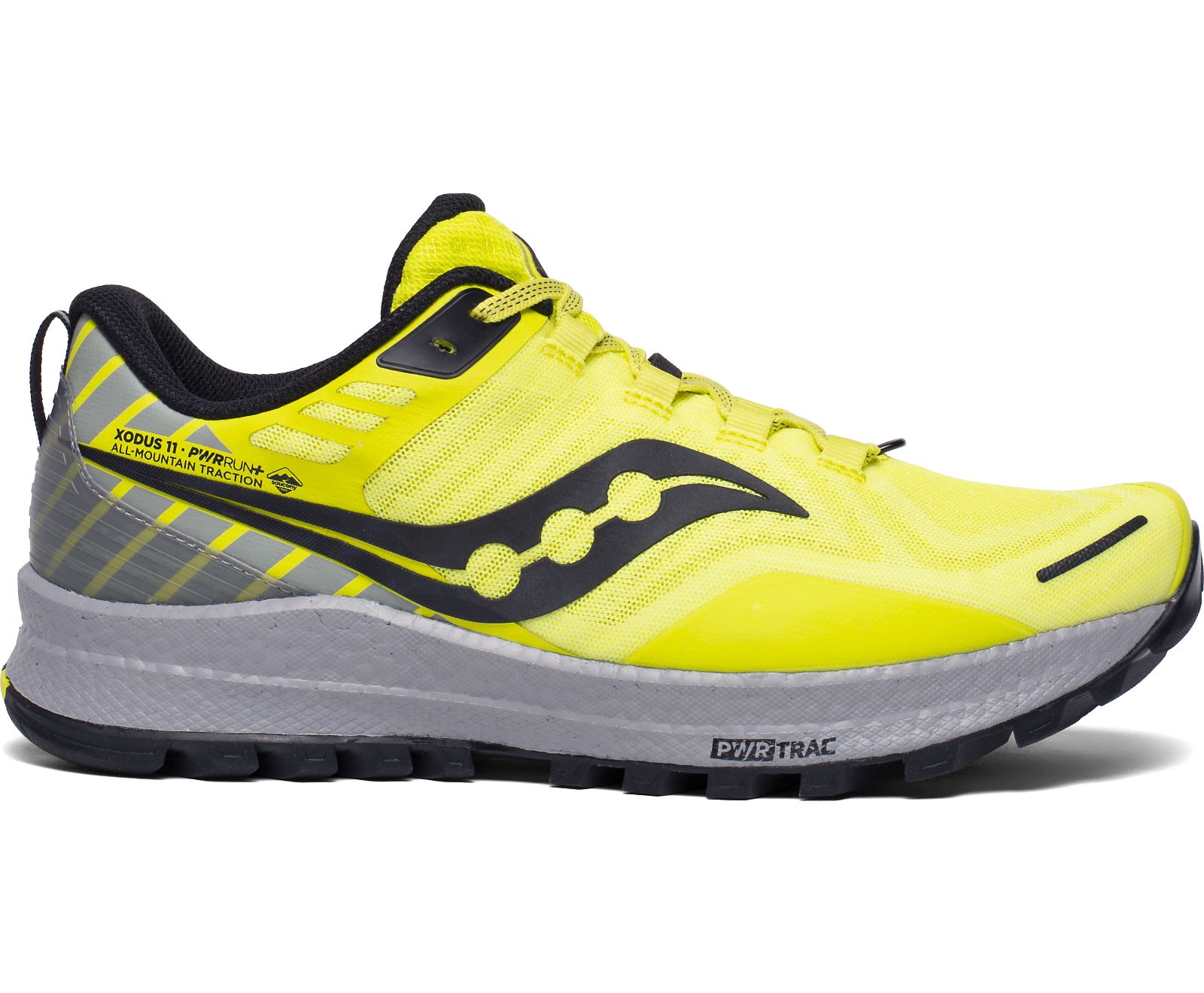 Tenis Para Trail Running Saucony Xodus 11 Hombre Amarillos Grises | México 589JPQJ